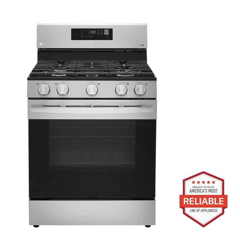 5.8 Cu. Ft. Smart Wi-fi Enabled Gas Range With Easyclean®