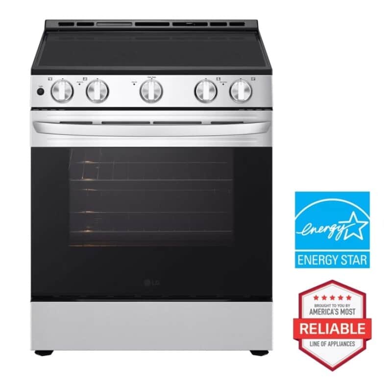 6.3 Cu. Ft. Electric Slide-in Range