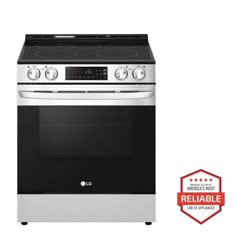 6.3 Cu. Ft. Smart Wi-fi Enabled Electric Slide-in Range With Easyclean®