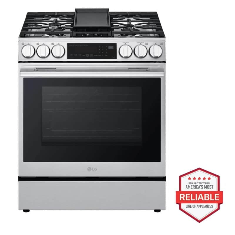 6.3 Cu Ft. Smart Gas Slide-in Range Probake Convection® Instaview®, And Air Fry