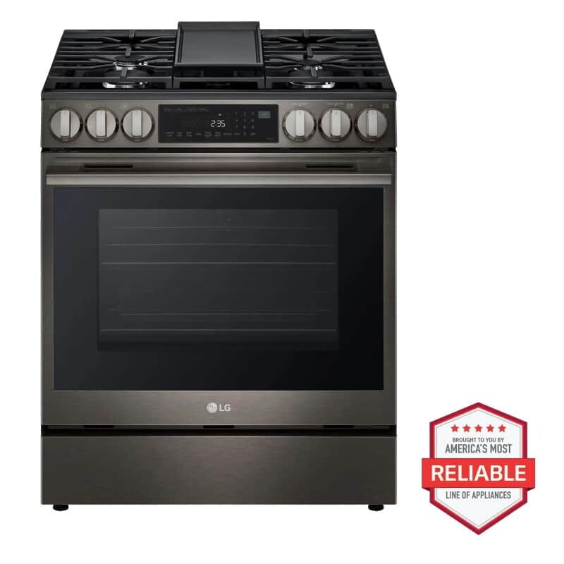6.3 Cu Ft. Smart Gas Slide-in Range With Probake Convection® Instaview®, And Air Fry