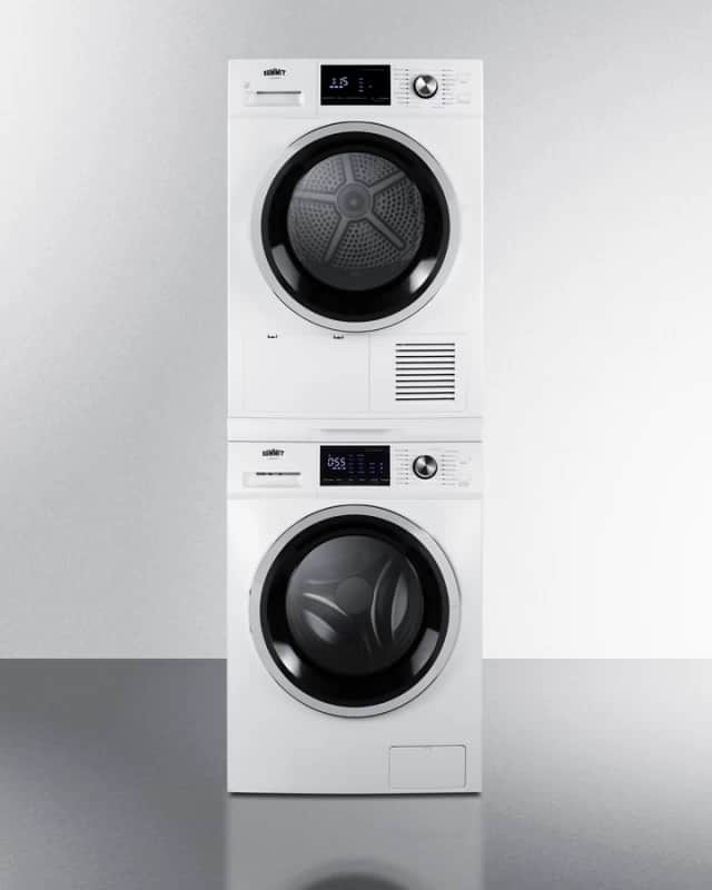 Washer/Heat Pump Dryer Combination