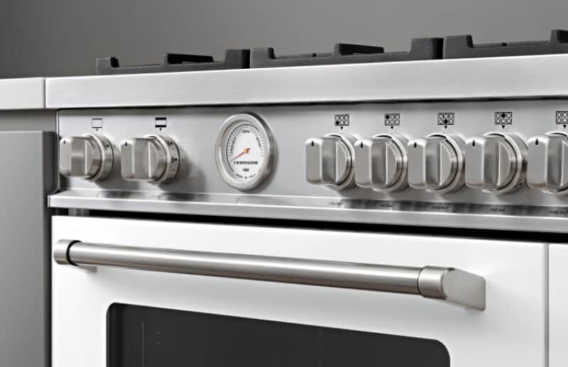 48 inch All Gas Range, 6 Brass Burner and Griddle