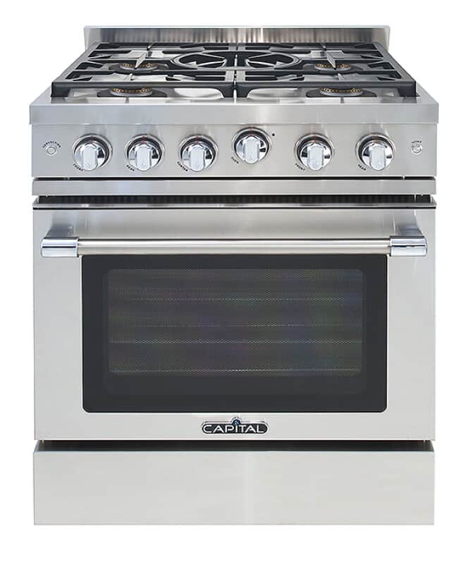 30″ Classic Chef Range 5 Sealed Burners LP