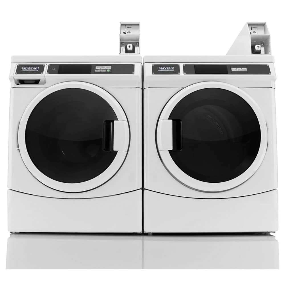 Commercial Front-Load Washer, Coin Equipped