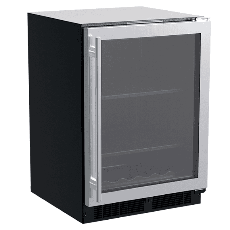 24-In Built-In Beverage Center With Wine Cradle