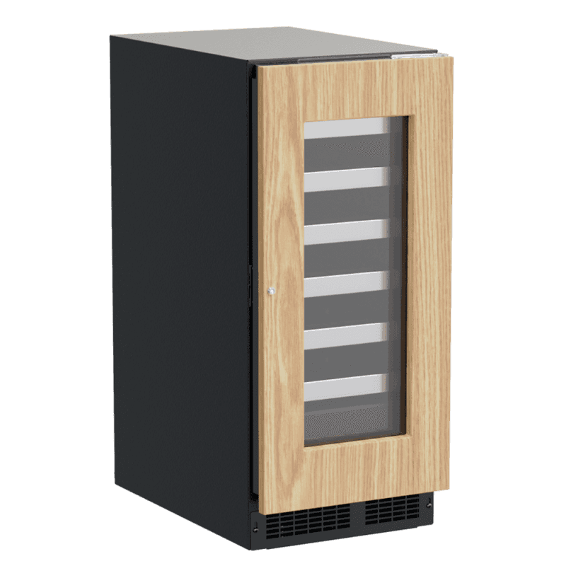 15-In Professional Built-In Single Zone Wine Refrigerator With Reversible Hinge