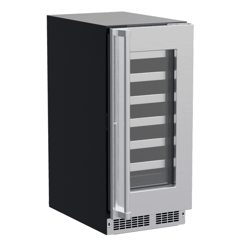 15-In Professional Built-In Single Zone Wine Refrigerator With Reversible Hinge