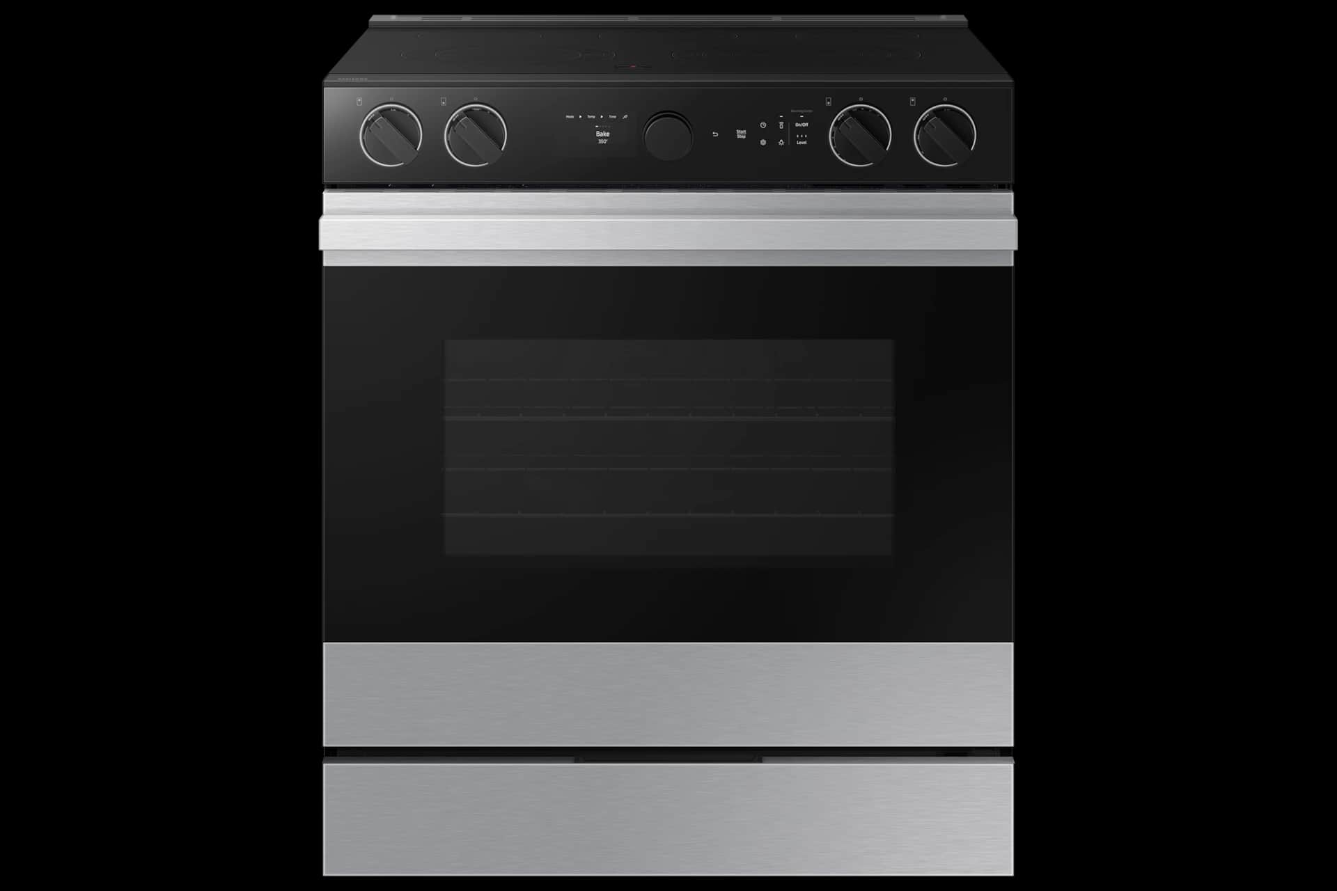 Bespoke Slide-in Electric Range Illuminated Precision Knobs | Wi-Fi | 6.3 cu.ft.