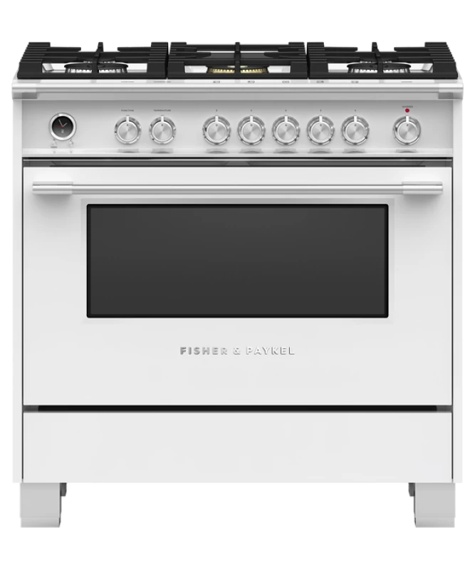 36" Series 9 Classic 5 Burner Dual Fuel Self-Cleaning Range
