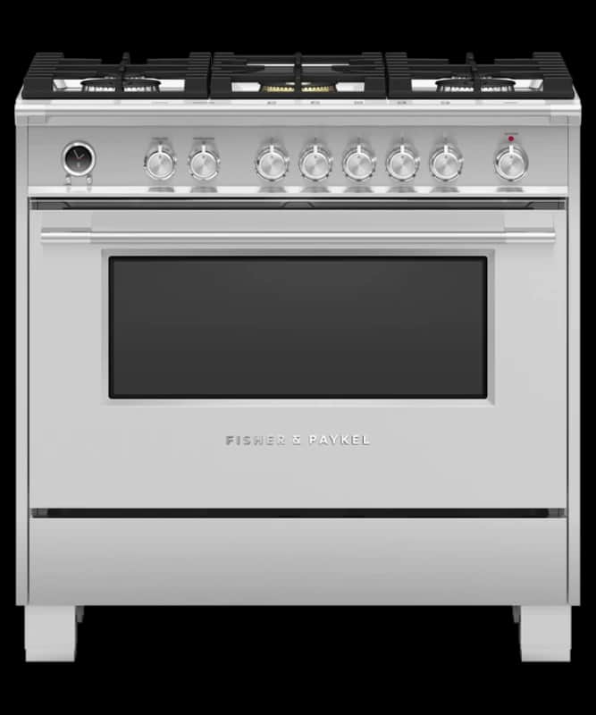 36" Series 9 Classic 5 Burner Dual Fuel Self-Cleaning Range