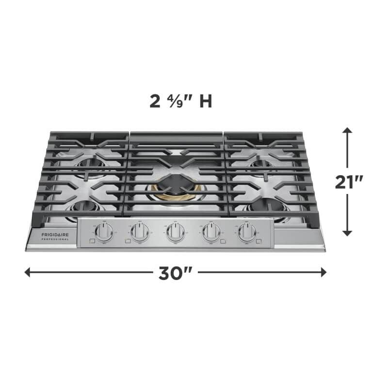 30" Gas Cooktop with PowerPlus