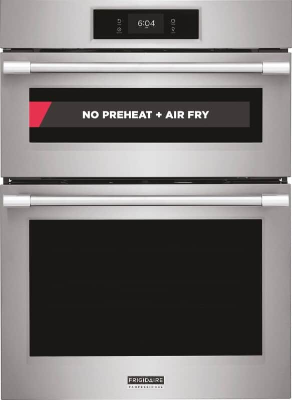 30" Electric Wall Oven and Microwave Combination with No Preheat + Air Fry