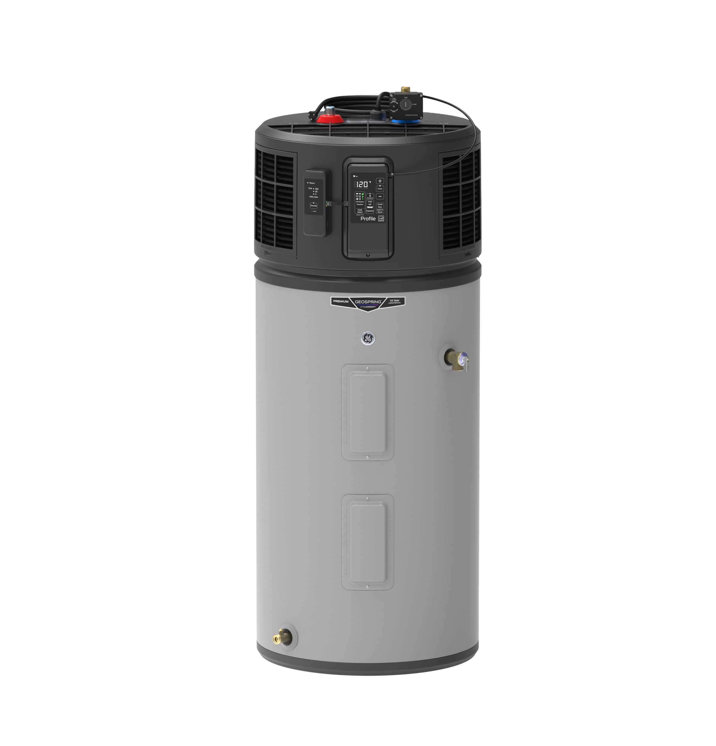GEOSPRING Smart Hybrid Heat Pump Water Heater 40-gallon - 120V - FlexCapacity