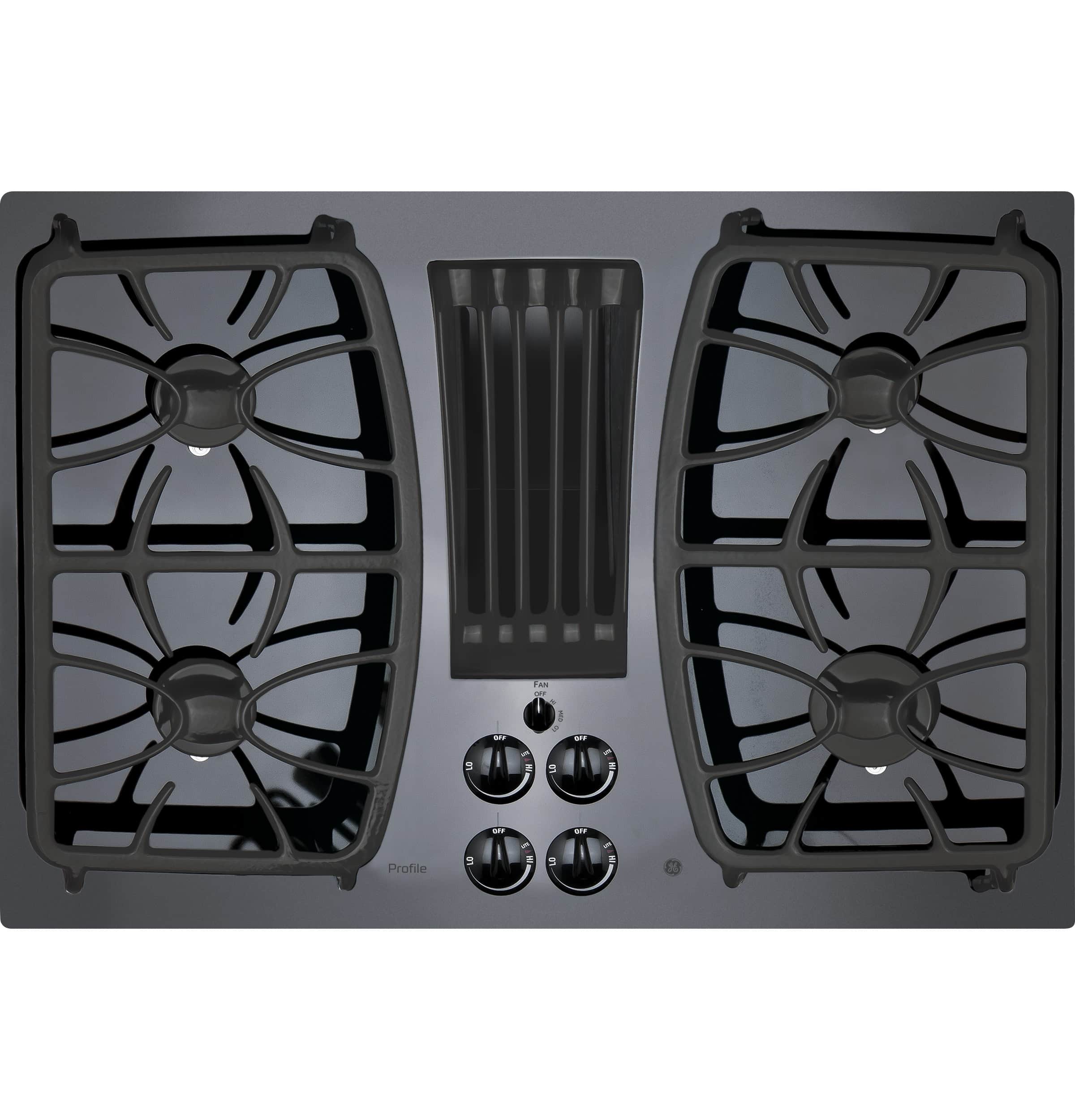 30" Built-In Gas Downdraft Cooktop