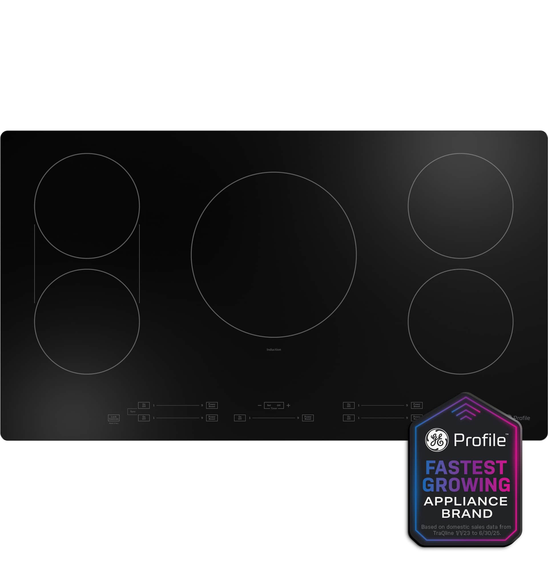 36" Built-In Touch Control Induction Cooktop