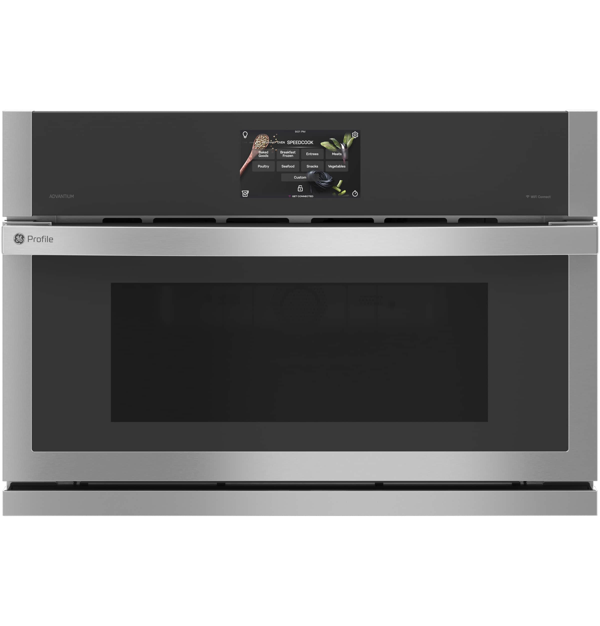 30" Single Wall Oven with 240V Advantium Technology