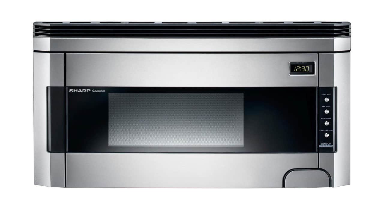 1.5 Cu. Ft. 1000w Stainless Steel Over-the-range Carousel Microwave Oven