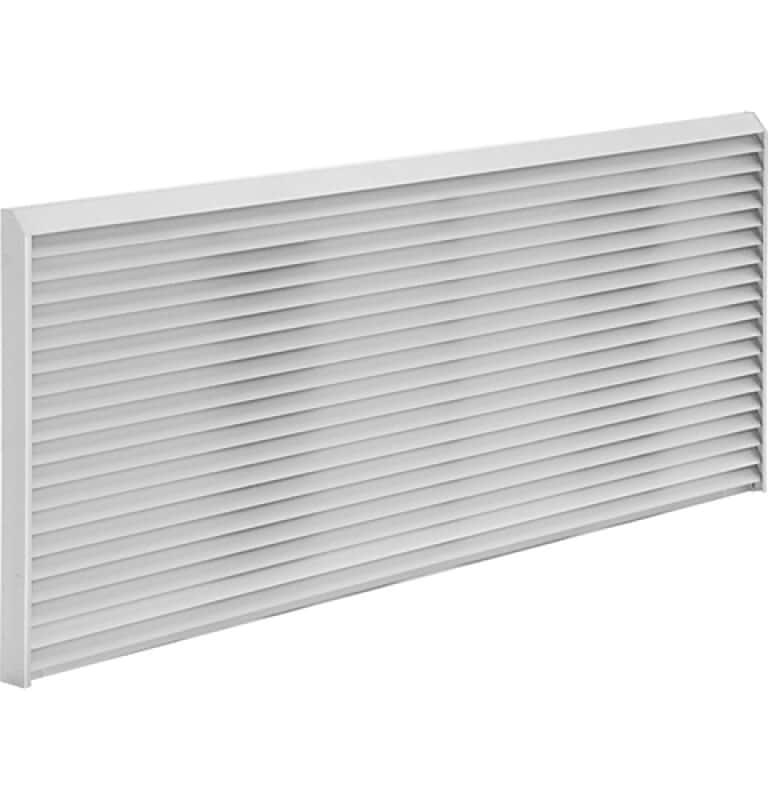 Zoneline architectural rear grille - aluminum