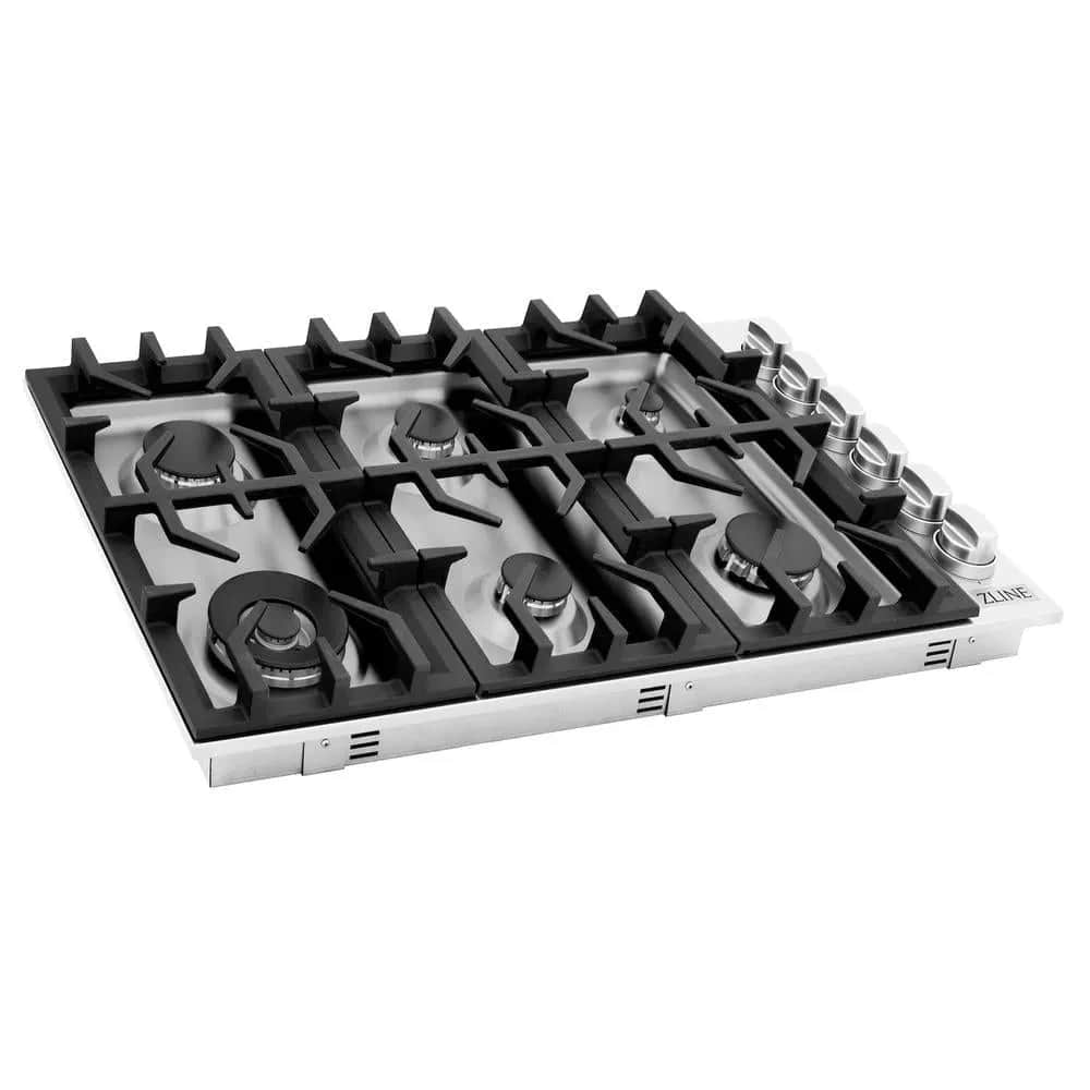 36 In. Gas Cooktop With 6 Burners