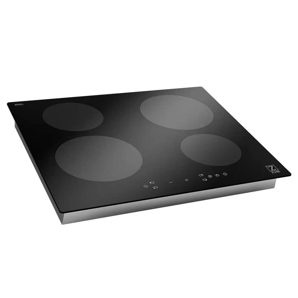24 In. Induction Cooktop With 4 Burners