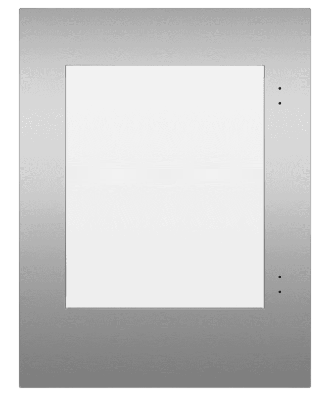 Framed Stainless Left-Hinge Door Panel for Integrated Undercounter Wine & Beverage, 60cm
