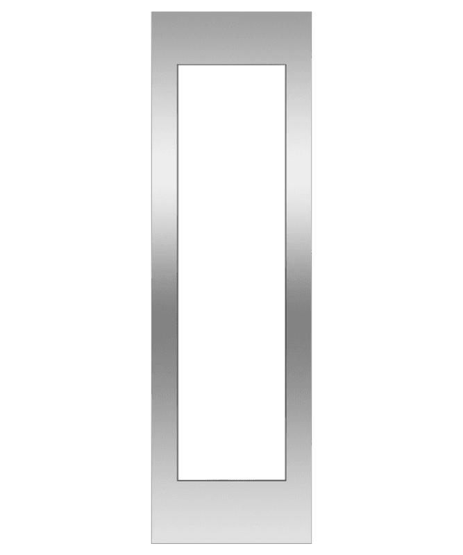 Door panel for Integrated Wine Refrigerator, 24", Left Hinge