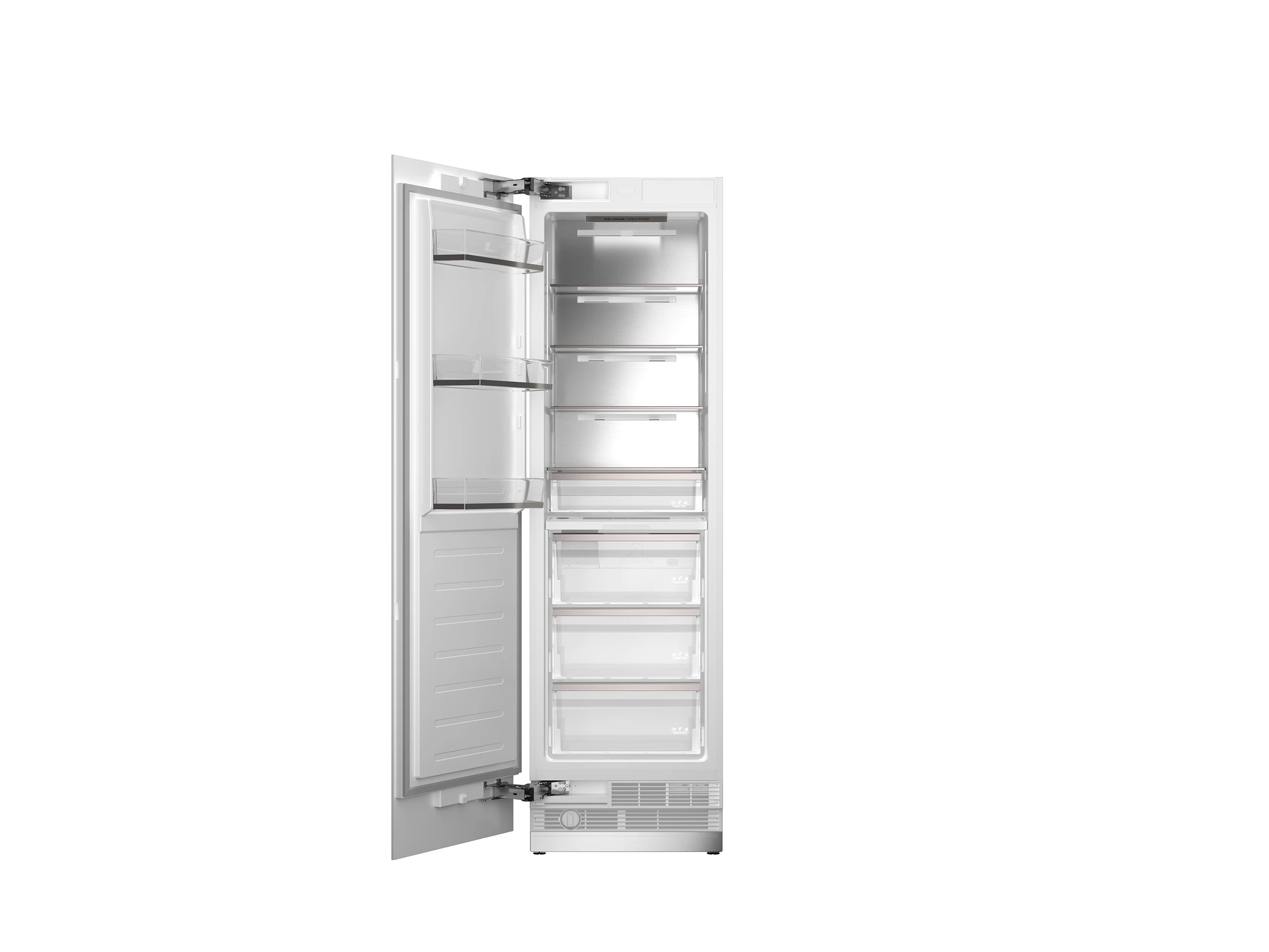 24" Built-in Freezer Column with Ice Maker, Reversible Door