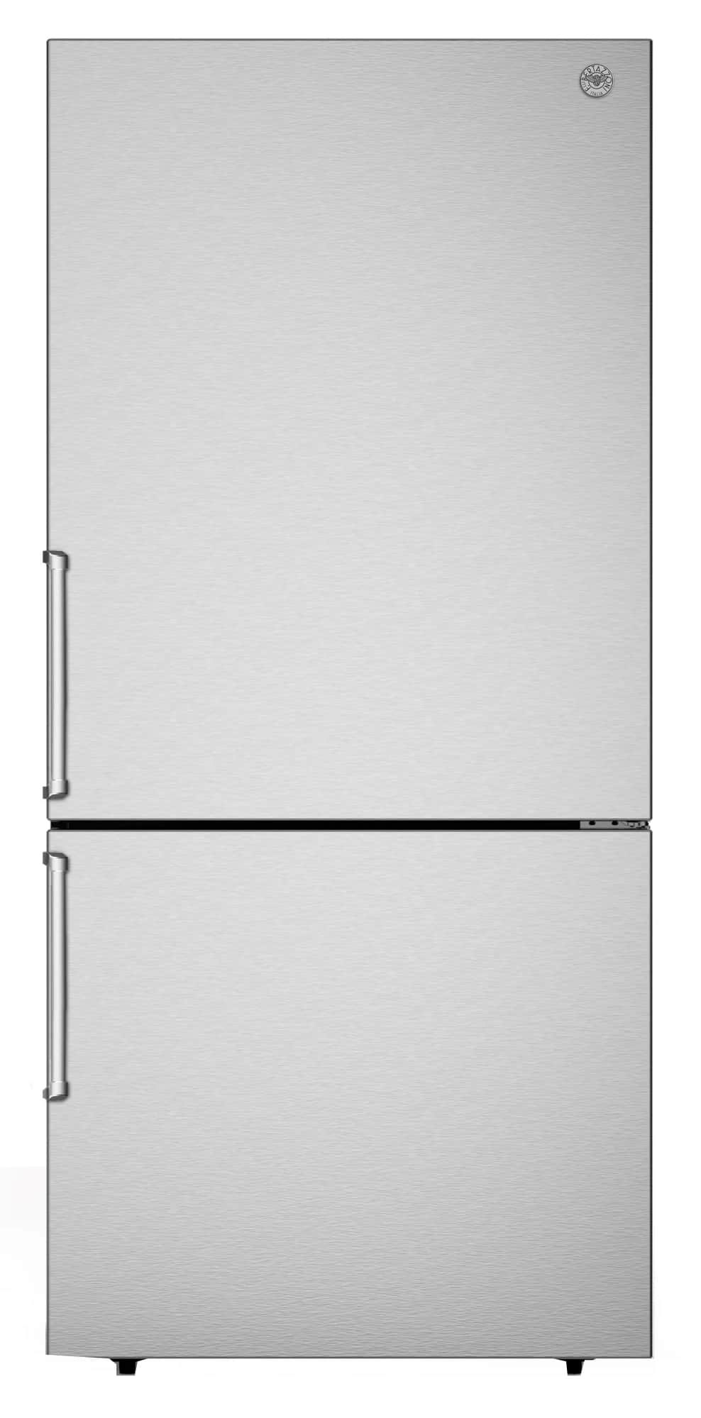 31 inch Freestanding Bottom Mount Refrigerator with Ice Maker