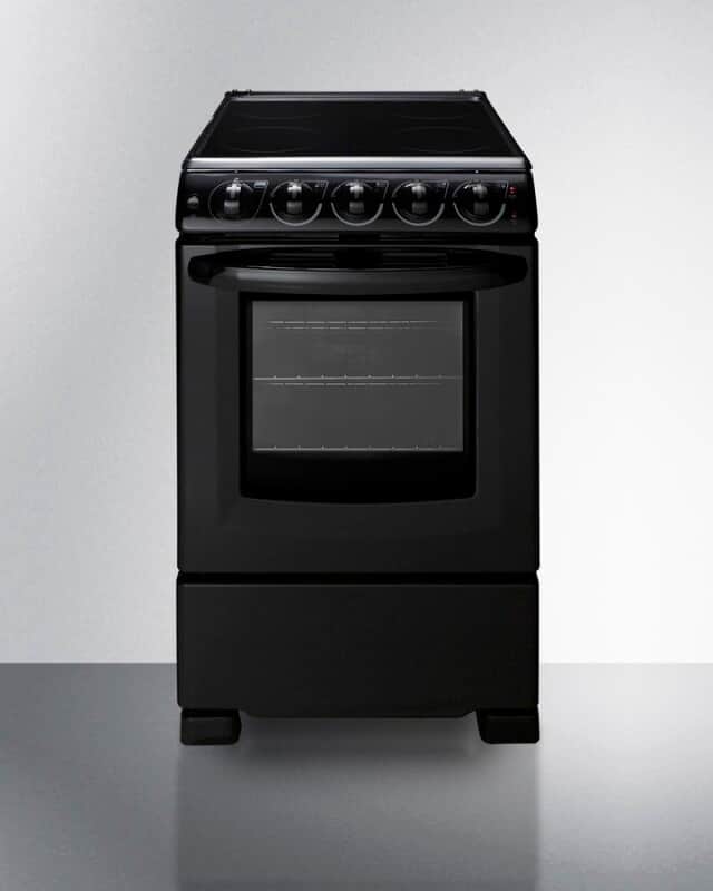 20" Wide Electric Smooth-Top Range