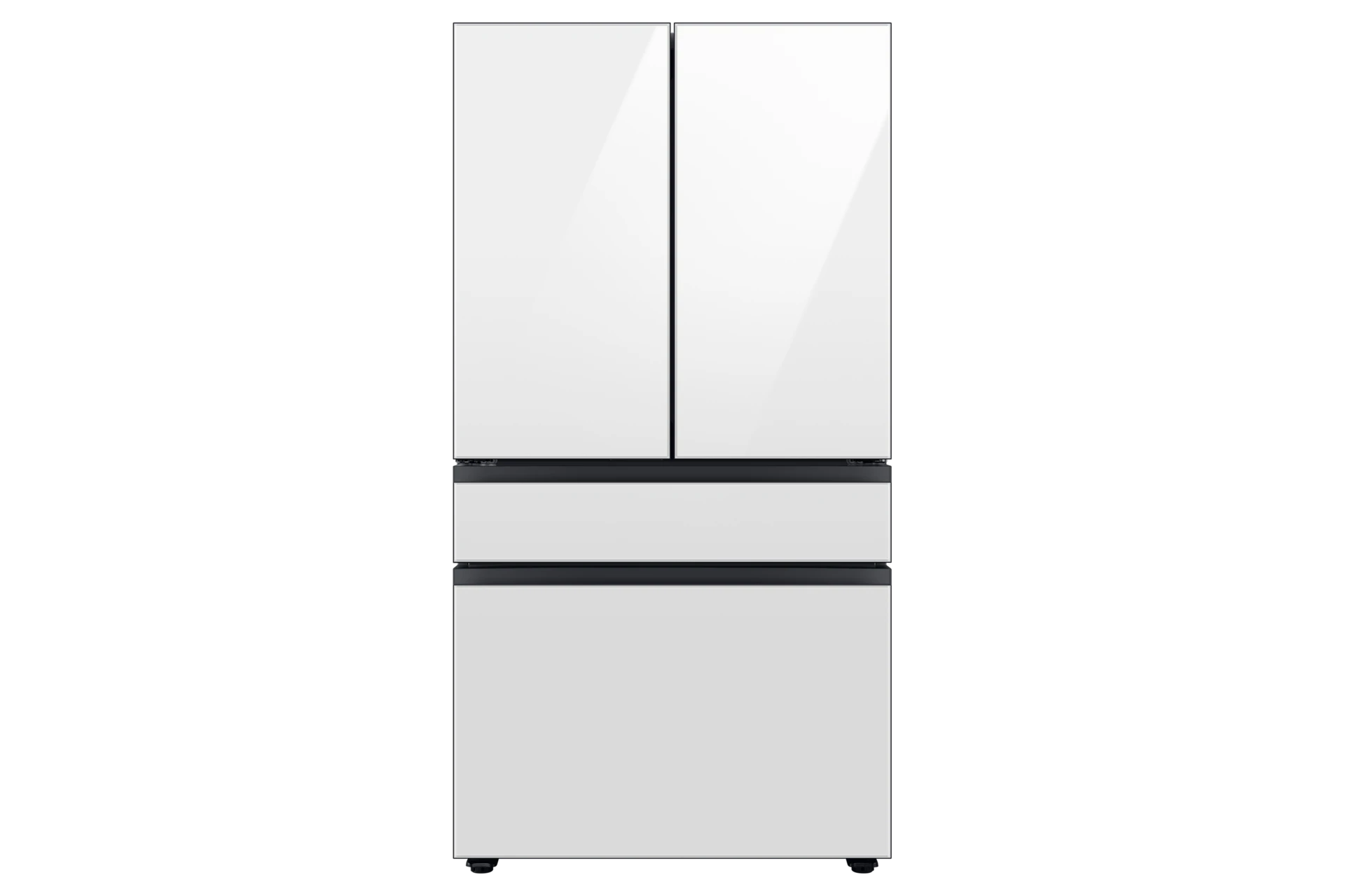Bespoke AI 4-Door French Door Beverage Center™ | Dual Ice Maker & Flex Zone™ | 29 cu.ft.