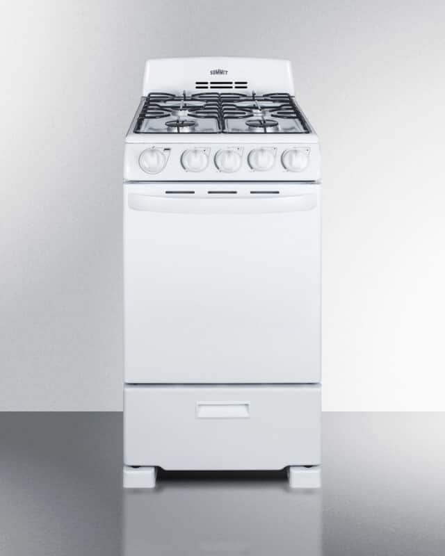 20" Wide Gas Range