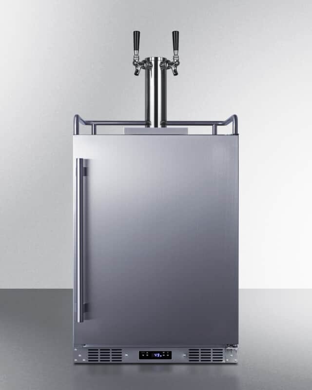 24" Wide Built-In Outdoor Beer Kegerator