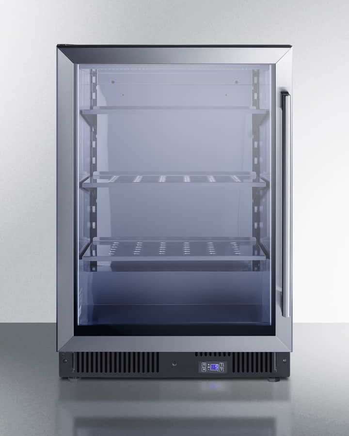 24" Wide Commercial Display Freezer