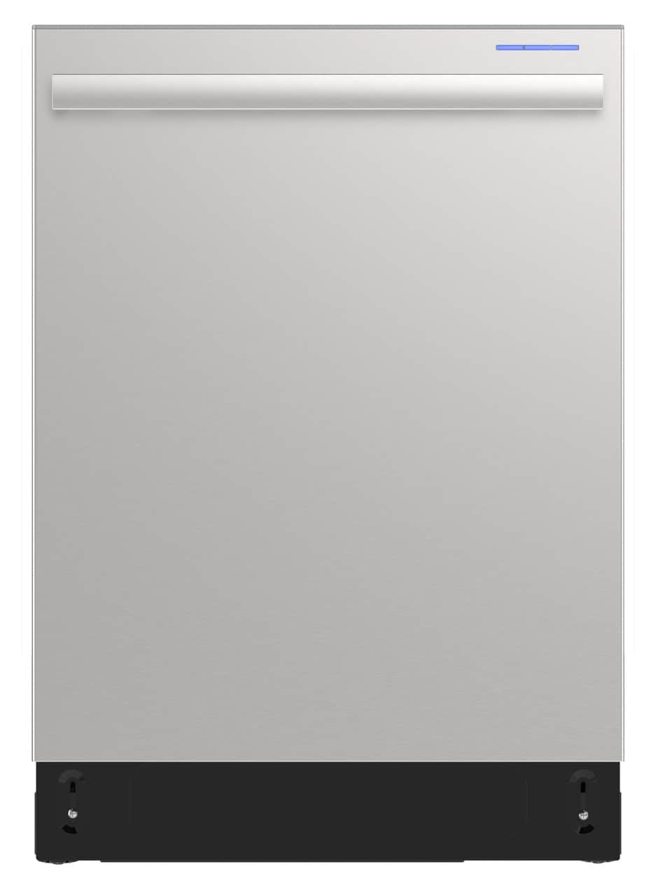 24" Top Control Stainless Steel Handle 44db Dishwasher With Auto Door Open