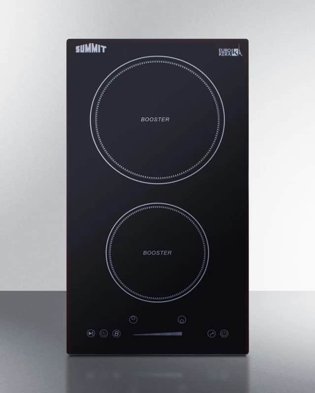 12" Wide 208-240V 2-Zone Induction Cooktop
