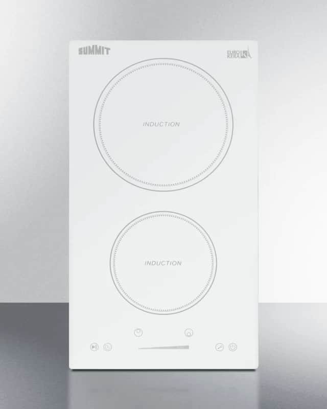 12" Wide 208-240V 2-Zone Induction Cooktop