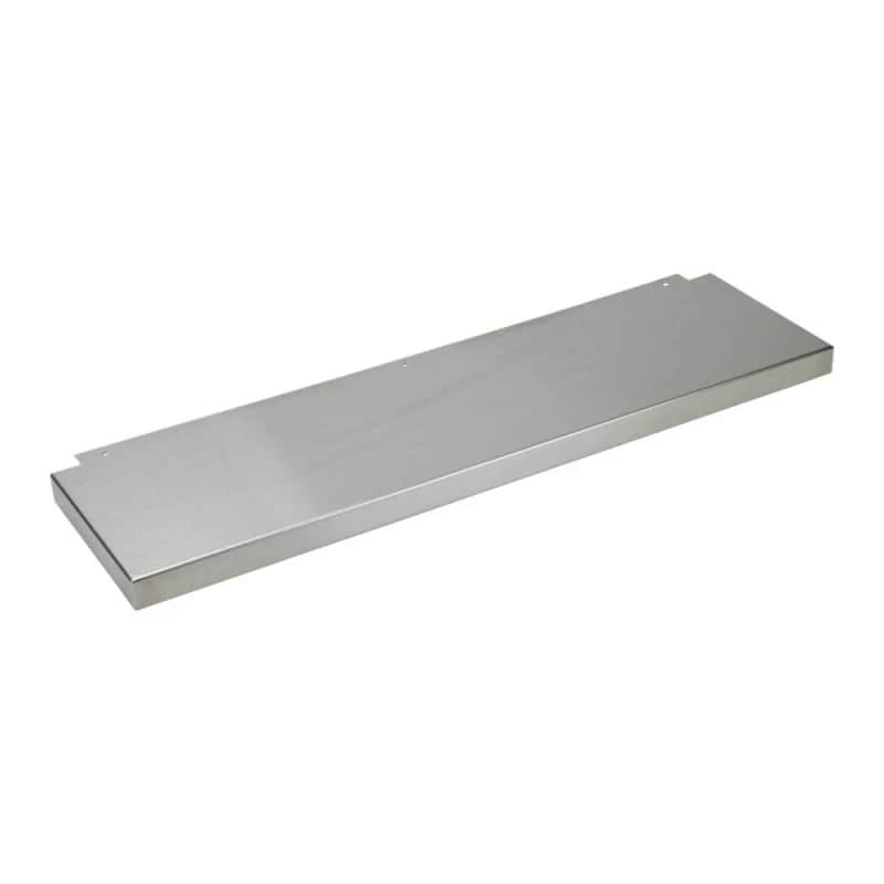 30" Range Stainless Steel Backsplash, Size: 9" H