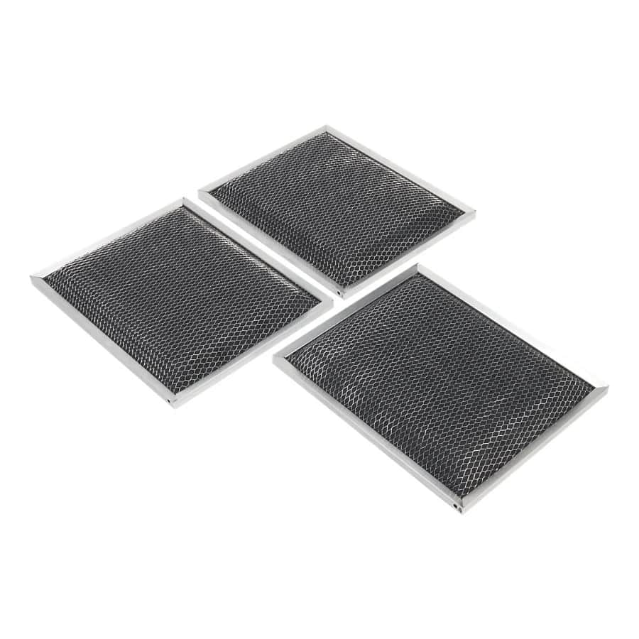 Range Hood Charcoal Replacement Filter (Set of 3)