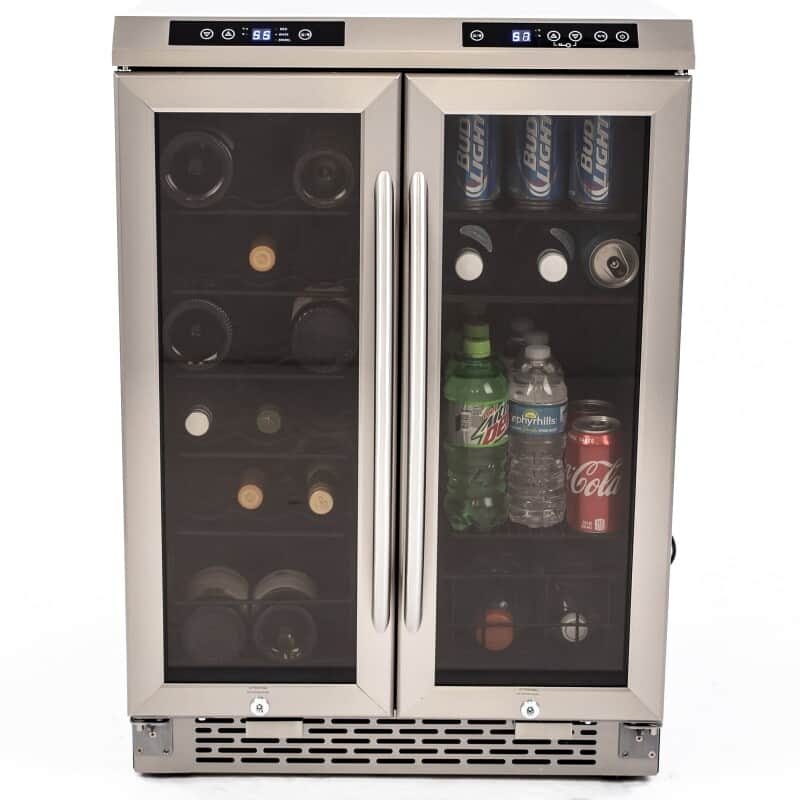 Avanti 19 Bottle/66 Can Dual-Zone Wine & Beverage Center