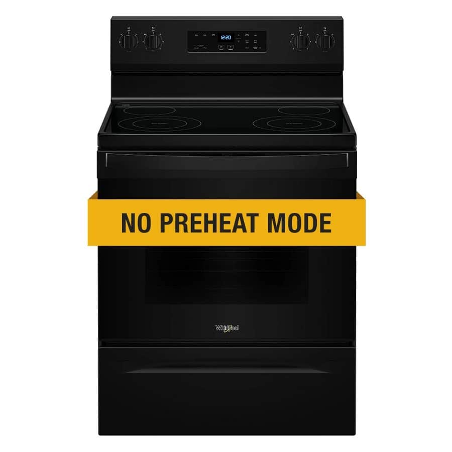 30-inch Electric Range with No Preheat Mode