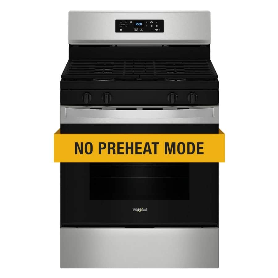 30-inch Self Clean Gas Range with No Preheat Mode