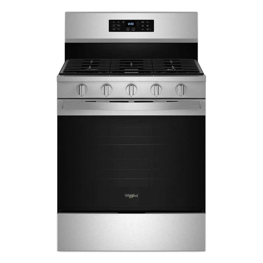 30-inch Gas Range with Air Cooking Technology, No Preheat Air Fry and Air Baking and Self Clean