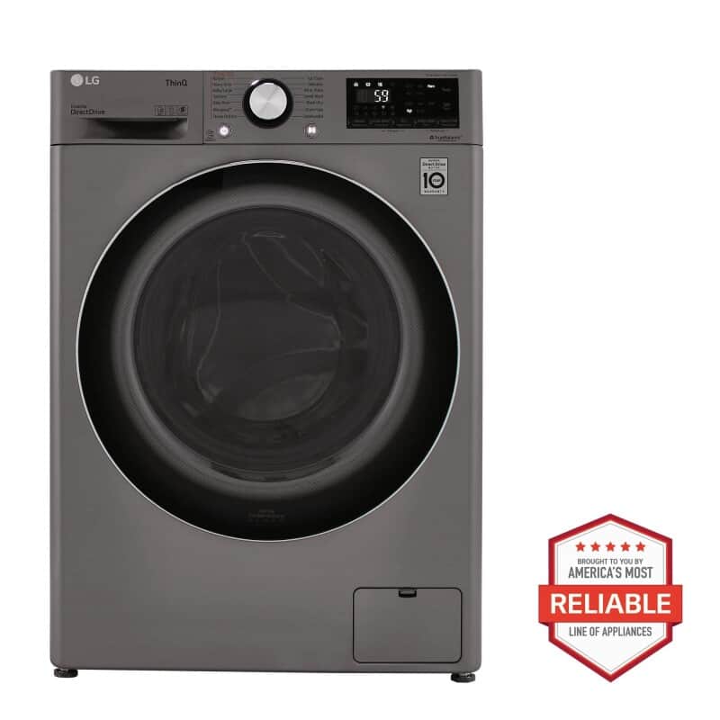 2.4 cu.ft. Smart wi-fi Enabled Compact Front Load All-In-One Washer/Dryer Combo with Built-In Intelligence