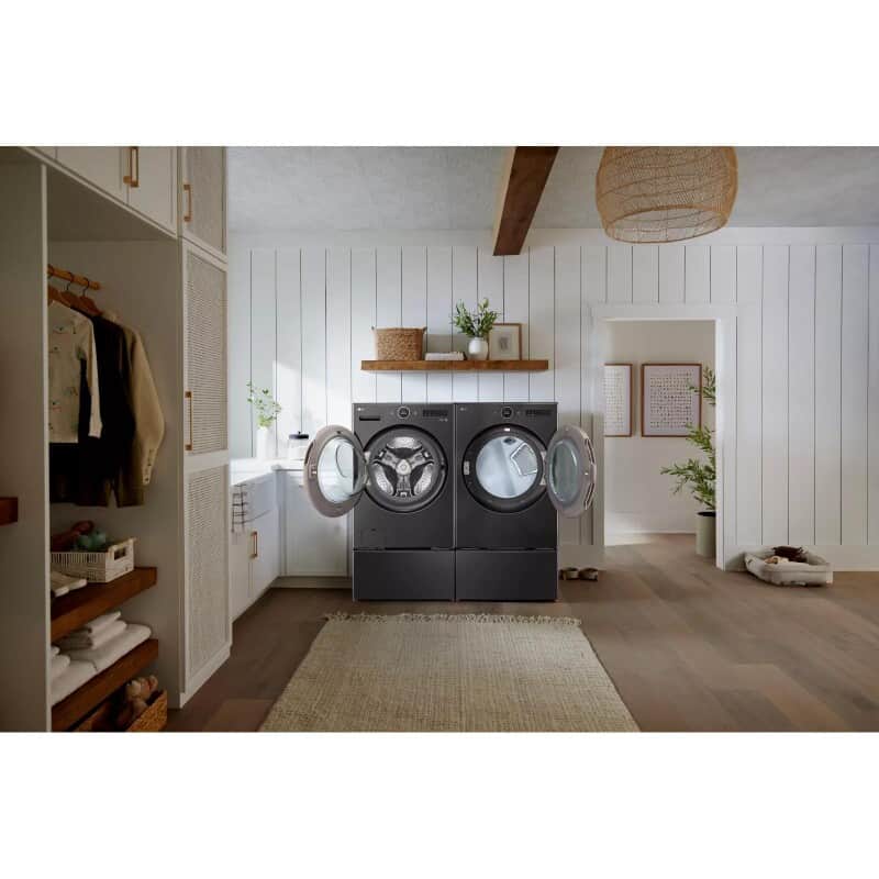 5.0 cu. ft. Mega Capacity Front Load Washer in Steel