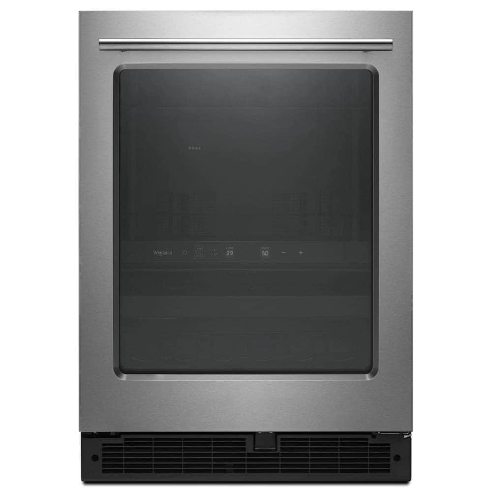 24-inch Wide Undercounter Beverage Center with Towel Bar Handle- 5.2 cu. ft.