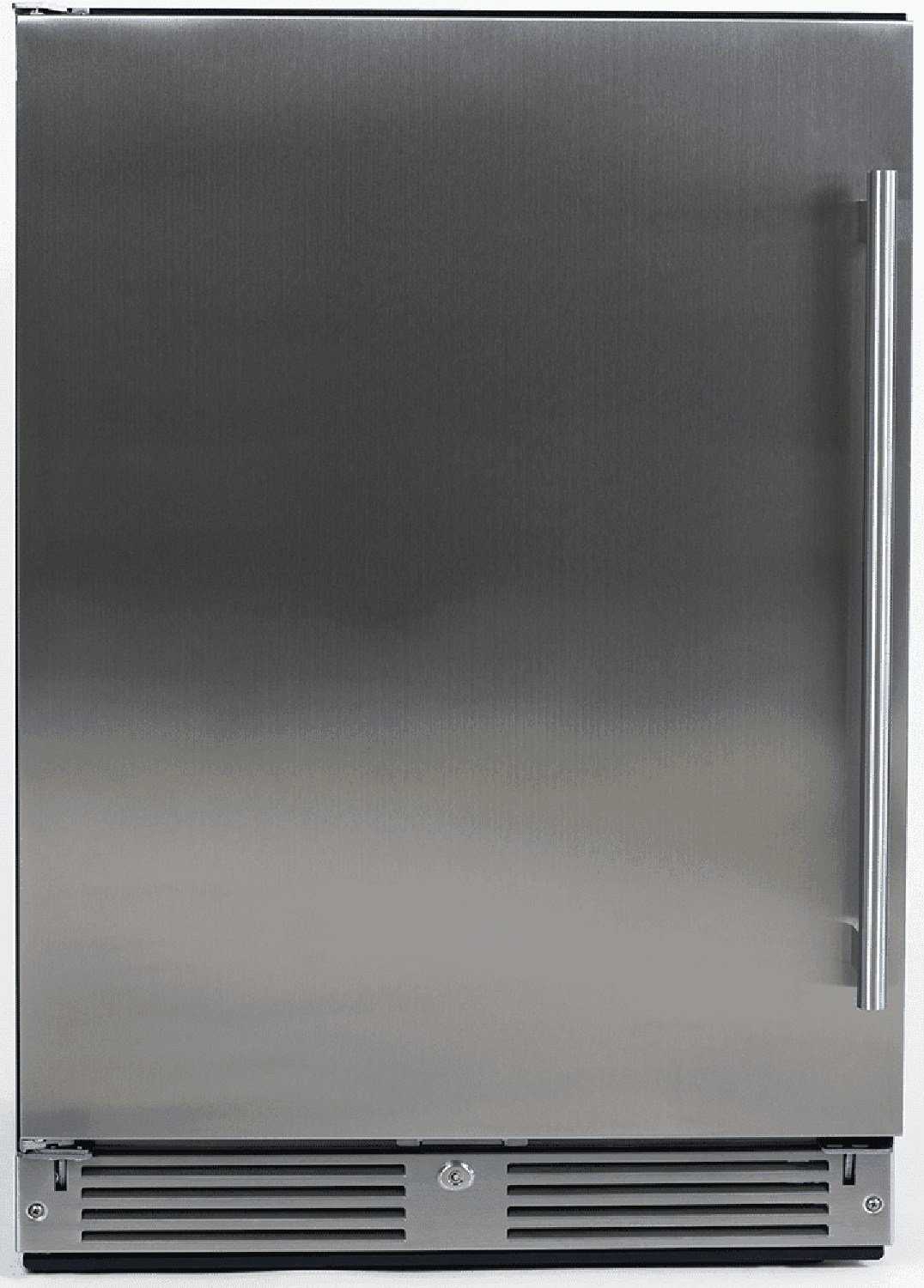 24" Outdoor Refrigerator Solid Stainless Steel, Left Hinge