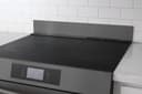 Front Control Range Black Stainless Steel Universal Backguard view 5
