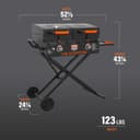 17” Griddle & Grill Combo view 3