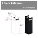 1-36" Chimney Extension for 9 ft. to 10 ft. Ceilings view 2